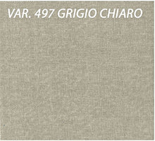 Tetto Dondolo 4 POSTI Cotone Panama CM 270X165 COMPRESO di Balze (Grigio Chiaro)