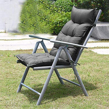 CHHD Cuscino per Sedia, Sostituzione del Cuscino del Lettino con Copertura Superiore Antiscivolo Cuscino per Sdraio reclinabile per Sedia Spessa da Giardino Patio (Solo Il Cuscinetto)