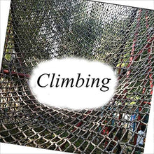 WaiMin Reti da arrampicata for rete sicura for bambini Cargo Corda di nylon Scaletta for bambini Rete di sicurezza anticaduta Rete da giardino Decor Rete da recinzione Balcone Ringhiera Protezione sca