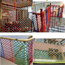 MFLASMF Rete di Sicurezza Protezione per Balcone Rete di Protezione in Corda di Nylon, Rete Decorativa per Bambini Rete di Sicurezza Recinzione Corda da Arrampicata Corda Intrecciata Rete