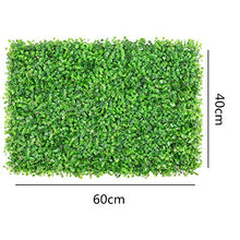 Pannelli di siepi artificiali, Artificiale bosso Pannelli Topiary Hedge Impianto Trattamento UV recinzione protetta Patio Backyard Garden Home Decor 12 Pezzi Per la casa giardino decorazione esterna a