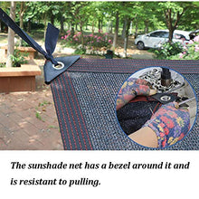 Net Mesh Shade Net, Sunblock Nero 60-70% Bordo in Tessuto Plastificato con Occhielli, Ideale per Piante/Canile/Tetto (Size : 10x10m)