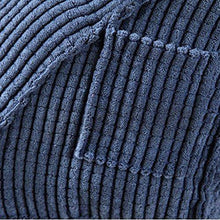Generic - Cuscino triangolare per schienale, per divano, letto, decorazione – blu profondo, 40 x 36 x 20 cm - Arredi Casa