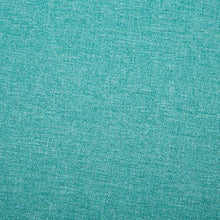 Tidyard Divano a 3 Posti in Stoffa Imbottito Moderno 172x70x82cm Verde/Grigio Chiaro - Arredi Casa