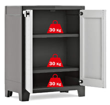 Keter 9762000 Titan Basso XL Impermeabile, Cert. Ipx3 80 X 44 X 100 H, Grigio, 80x44x100 cm