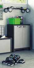Keter 9762000 Titan Basso XL Impermeabile, Cert. Ipx3 80 X 44 X 100 H, Grigio, 80x44x100 cm