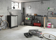 Keter 9762000 Titan Basso XL Impermeabile, Cert. Ipx3 80 X 44 X 100 H, Grigio, 80x44x100 cm